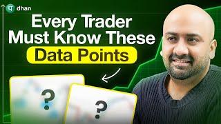 Become A Better Trader With These Data Points | Data Points for Traders | Dhan