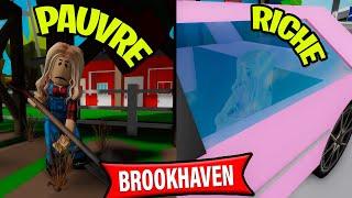 DE RICHE A PAUVRE EN 24H  sur BROOKHAVEN RP ! ROBLOX FR