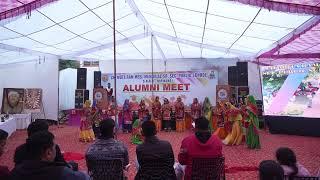 MRM SCHOOL STUDENTS PERFORMING GIDDHA AT ALUMNI MEET