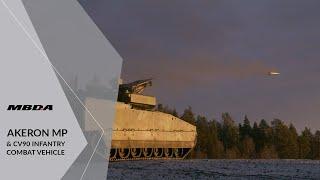 MBDA and BAE Systems Hägglunds demonstrate AKERON and CV90 firepower