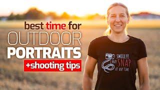 Photography Lighting Outdoor – The Best Time of the Day to Shoot Outdoor Portraits