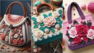 Прекрасные Вязаные сумки, идеи для вязания! DIY // Lovely knitted bags! Knitted ideas!