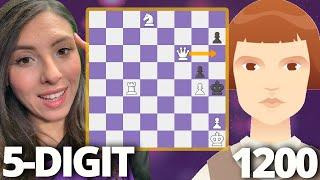 Novice Chess Player Against Beginner Beth Harmon | Day 3