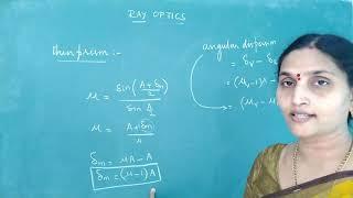 2.Ray optics: angular dispersion,dispersive power, deviation with out dispersion and vice-versa.