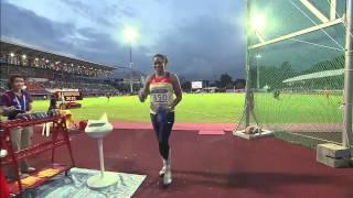 Women's Discus Final - Athletics - Singapore 2010 Youth Games