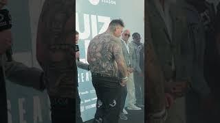 580lbs Between Them  Andy Ruiz & Jarrell Miller Hit The Scales #andyruiz