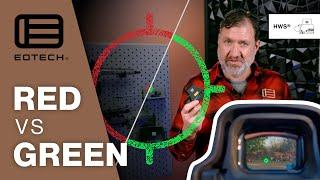 Red vs Green Reticle - When and Why?