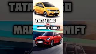 Tata Tiago vs Maruti Swift Comparison #maruti #tata #swift #tiago #tatatiago #shortsfeed #youtube