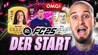 ICH STARTE EA FC 25 ULTIMATE TEAM  ERSTE PACKS - HAZARD GEZOGEN (geeeeeil)