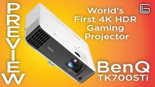 BenQ TK700STi - World's First 4K Gaming Projector