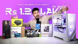 Rs 1.2 Lakh Gaming/Editing PC Build | Intel Core i5-14600K & RTX 4060 Ti 