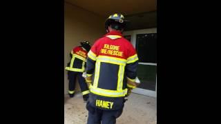 C Shift breaking through the exterior wall