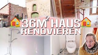 36 m² Mini-Haus Renovierung - neue DUSCHE und WC im Bad | kleiner Zwischenstand | Tinyme Carla