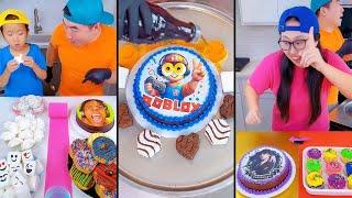 Ice cream challenge!IShowSpeed cake vs Roblox cake