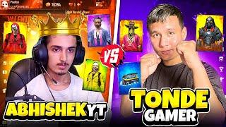 @TondeGamer  Vs ABHISHEK YT  Biggest Collection War  - Garena Free Fire !!