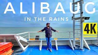 Mumbai To Alibaug Trip In The Rains 4K 60FPS ULTRA HD Travel Video | M2M Ferries | Swapy Bond | NEW