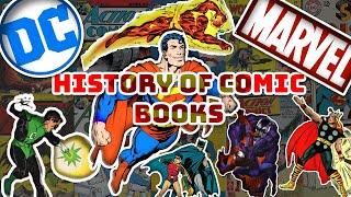 The BRIEF History of Comic Books! ZTV 5 Minute Flashback