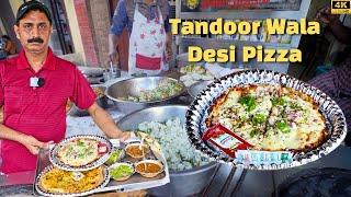 Tandoor Wala Desi Pizza | Jammu Food Tour | Indian Zayka