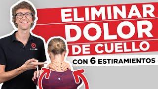 Como Quitar Dolor de Cuello | 6 Estiramientos Efectivos + Guía Imprimible ‼️