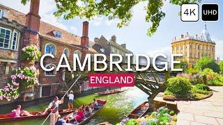 CAMBRIDGE Virtual Walk | The Unforgettable Trail in 4K with Captions