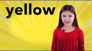 Sight word video: YELLOW