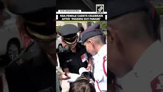 Female Cadets Celebrate Graduation from NDA's First Women's Batch in Pune