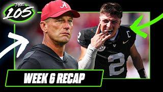 The 105: Week 6 Recap | How Vanderbilt UPSET Alabama | Midseason Awards