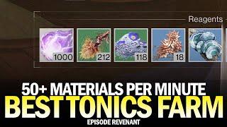 Fastest Tonic Materials Farm (50+ Reclaimed Vitality Per Minute & Powders) [Destiny 2]