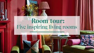 Room Tour: Five inspiring living rooms | House Beautiful