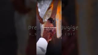 Preetiya hudugige E hudugana udugore/trending/Kannada WhatsApp Status /Love song