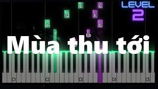 Mùa thu tới - Based on piano solo by Như Thông Viết - EASY Piano Tutorial