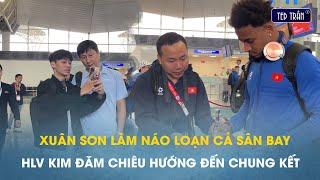 Toàn cảnh ĐTVN di chuyển sang Thái Lan:Xuân Son làm náo loạn sân bay, HLV Kim đăm chiêu hướng đến CK