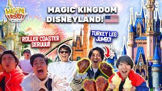 MENGGILA DI MAGIC KINGDOM! MAIN ROLLER COASTER + MUKBANG PAHA AYAM JUMBO?! | WORLD TRIP