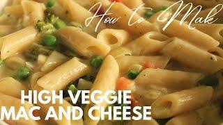 High Veggie Mac And Cheese | Full Vegetarian Version |