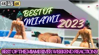 MIAMI River BOATS AND YACHTS! [ CAME TO DISRUPT THE SHOW] BOATHUB !!! KILLER INSTINCT!