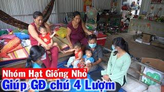 Chồng Bỏ Đi để lại 3 Đứa Con Thơ phải Nhờ Ông Bà Ngoại Chăm Sóc, Nhóm Hạt Giống Nhỏ Giúp Đỡ