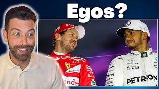 Lewis Hamilton x Sebastian Vettel | Reaction + Communication Analysis