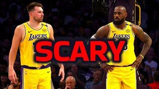 The Luka Doncic & Lebron Lakers are scary good...