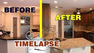 Kitchen Remodel Time-Lapse