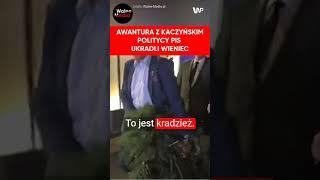 "Kaczyński wyrywa wieniec". Kolejna awantura na miesięcznicy