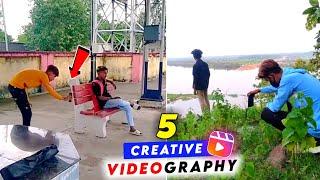 5 New Creative & Amazing  Transition Videos ideasfor REELS || Mobile Videography Tricks