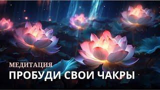 Раскрой силу своих чакр: медитация пробуждения энергоцентров за 10 минут