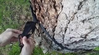 Hanging a Hammock - Complete Setup in 2 minutes