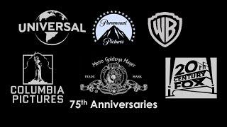 75th Anniversary Movie Studio Logos