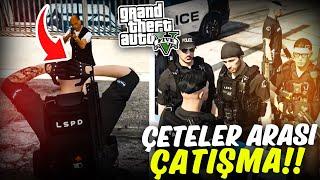 GTA 5 HAYDAR İLE POLİSİYE !!!  ÇETELER ŞEHİRDE AYAKLANDI!!! (Esir Alındım?!) #41