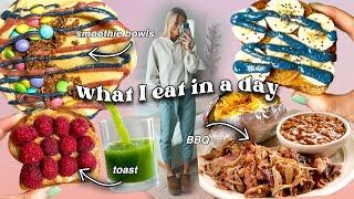 What I Eat in a Day *HEALTHY BUT REALISTIC*