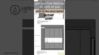 SketchUp Layout Webinar #vrayrender #tutorial #interiorrendering