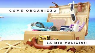 COME ORGANIZZO LA MIA VALIGIA!! | VERSIONE MARIE KONDO