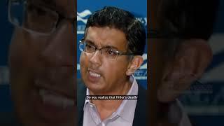 Obnoxious Student Challenges Dinesh D'Souza On Fascism - Gets Shutdown Immediately