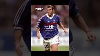 Zinidine zidane evolution #football #goat